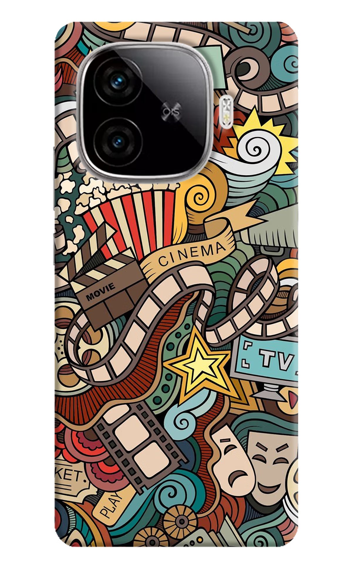 Cinema Abstract iQOO Neo 10R 5G Back Cover