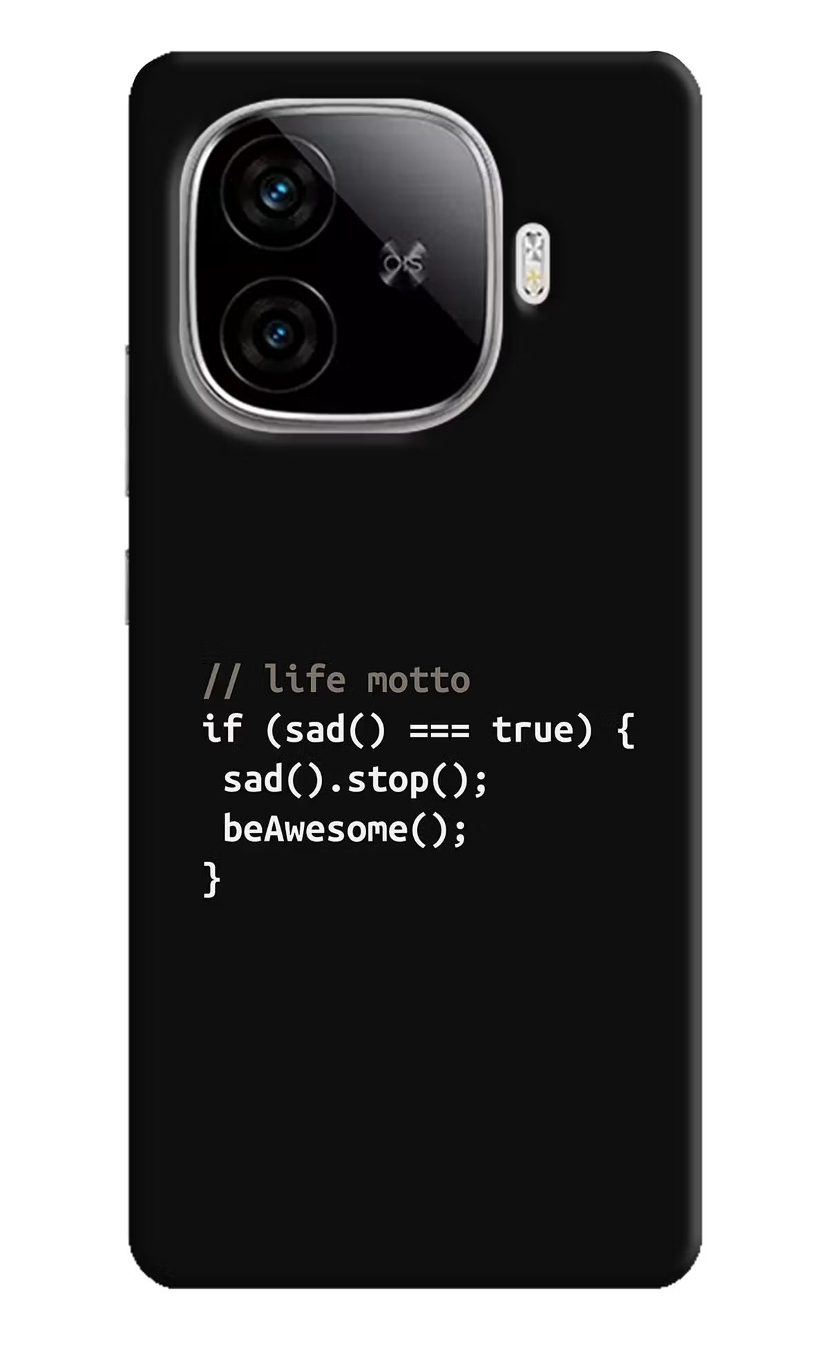 Life Motto Code iQOO Neo 10R 5G Back Cover