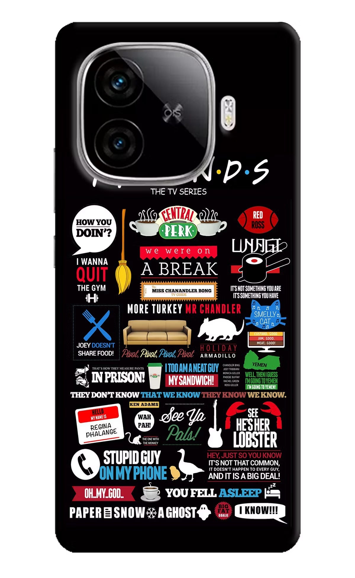 FRIENDS iQOO Neo 10R 5G Back Cover