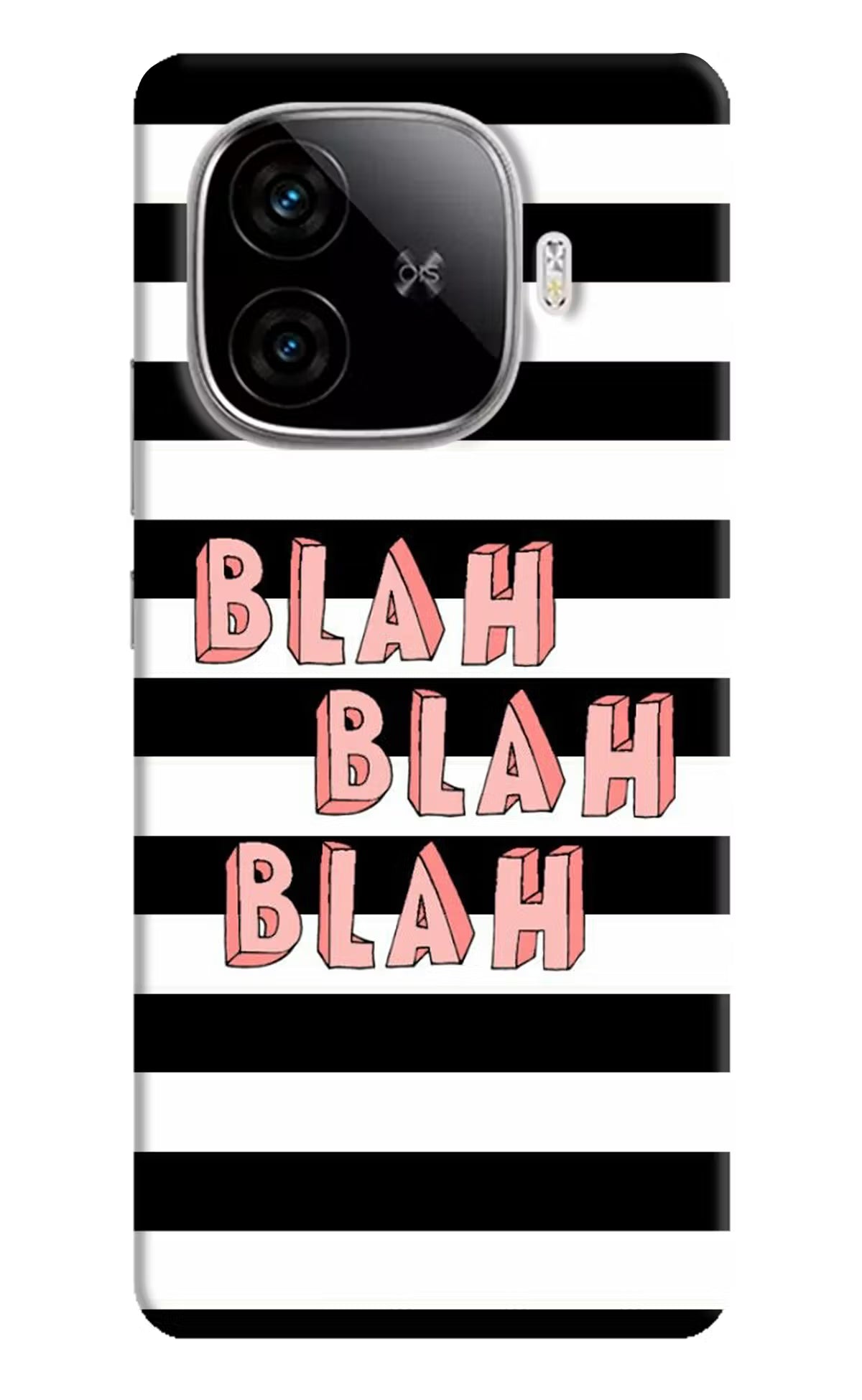Blah Blah Blah iQOO Neo 10R 5G Back Cover