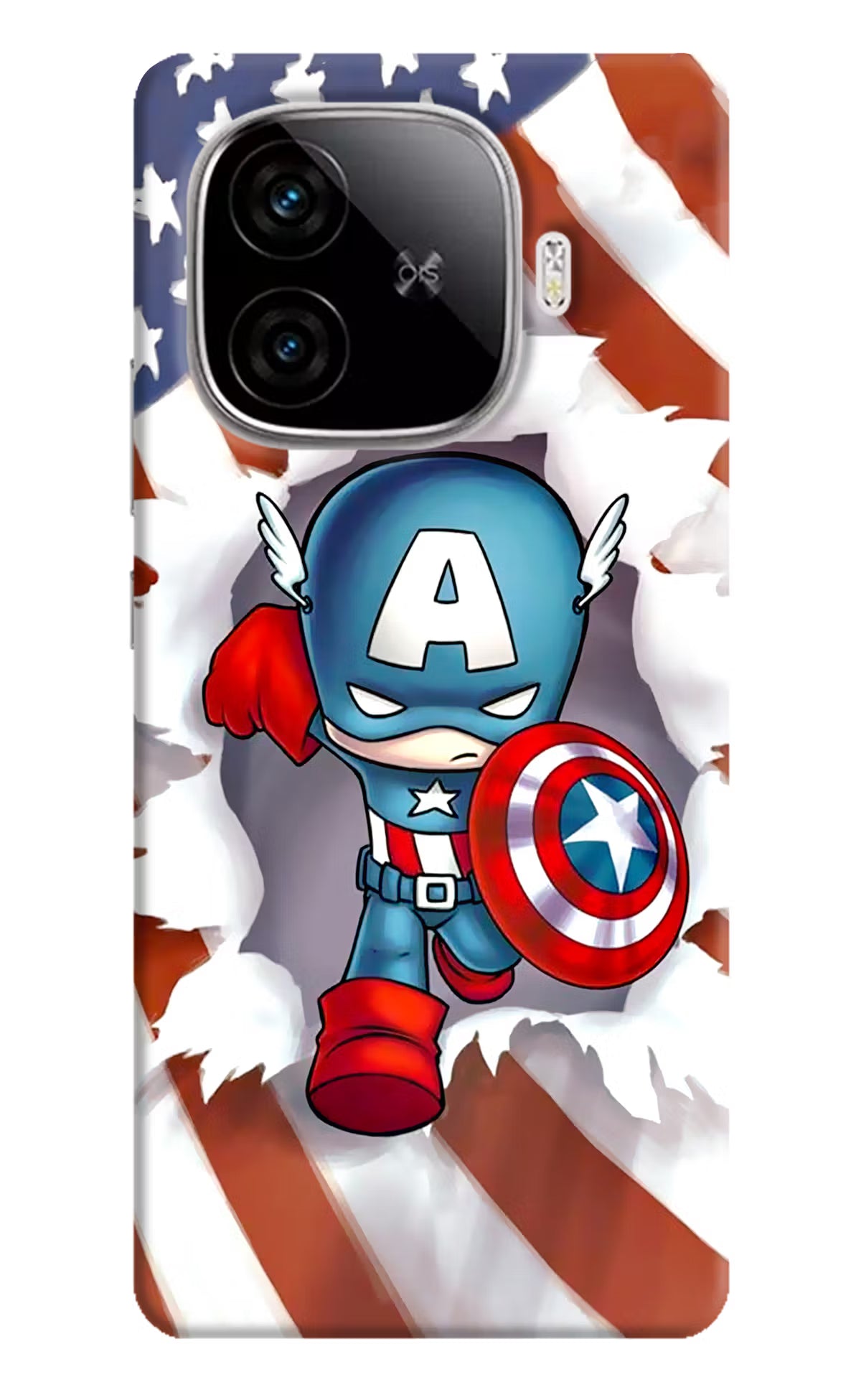 Captain America iQOO Neo 10R 5G Back Cover