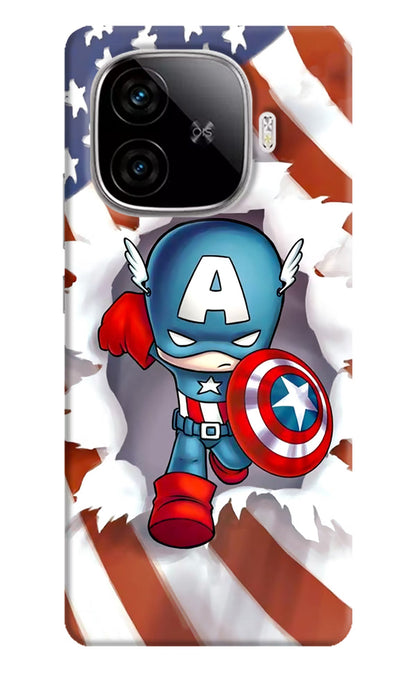 Captain America iQOO Neo 10R 5G Back Cover