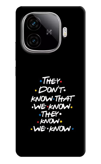 FRIENDS Dialogue iQOO Neo 10R 5G Back Cover