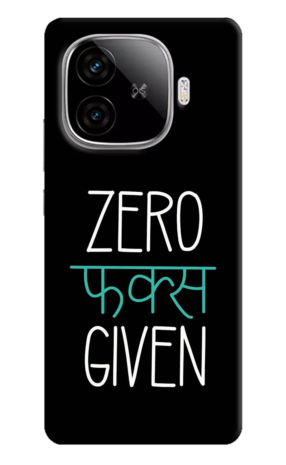 Zero Fucks Given iQOO Neo 10R 5G Back Cover