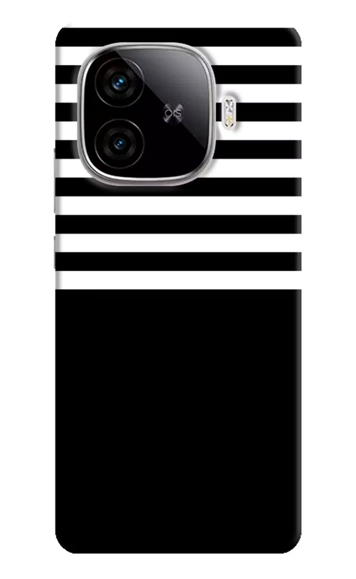 Black and White Print iQOO Neo 10R 5G Back Cover