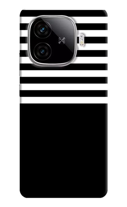 Black and White Print iQOO Neo 10R 5G Back Cover