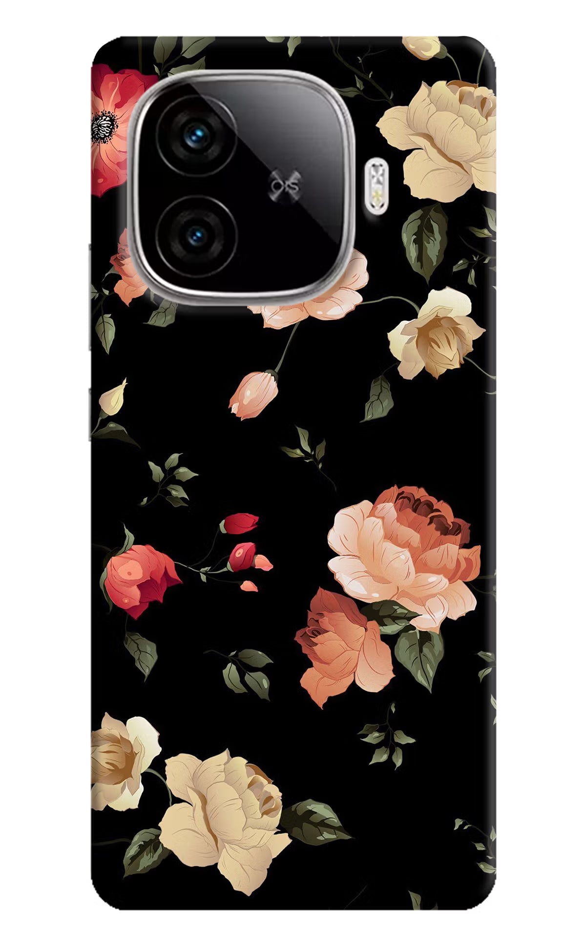 Flowers iQOO Neo 10R 5G Back Cover