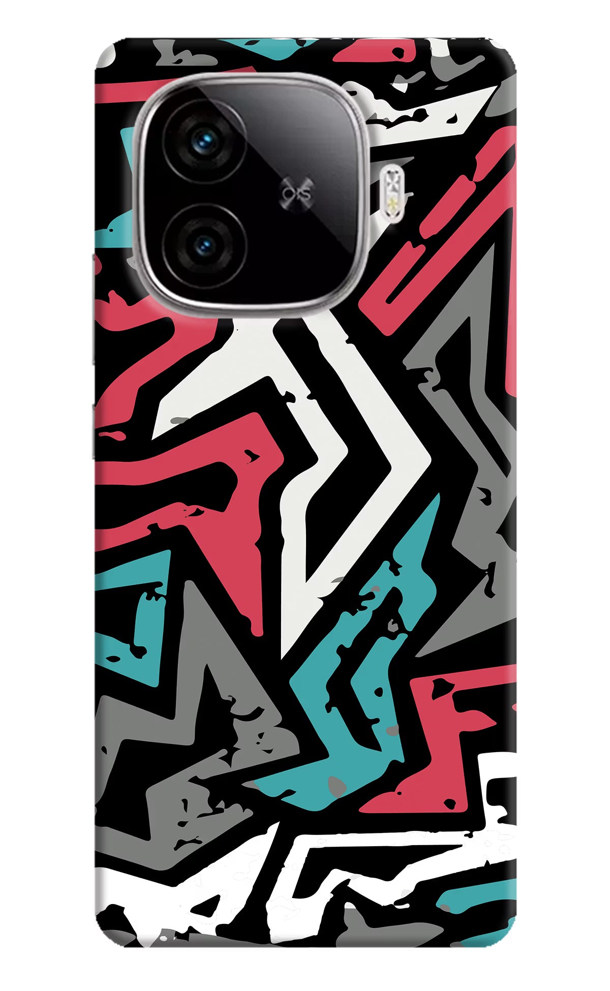 Geometric Graffiti iQOO Neo 10R 5G Back Cover