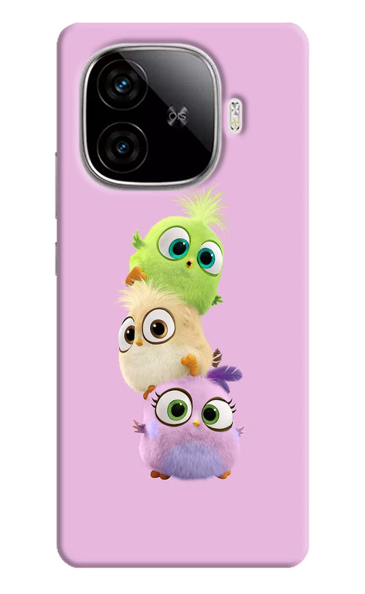 Cute Little Birds iQOO Neo 10R 5G Back Cover