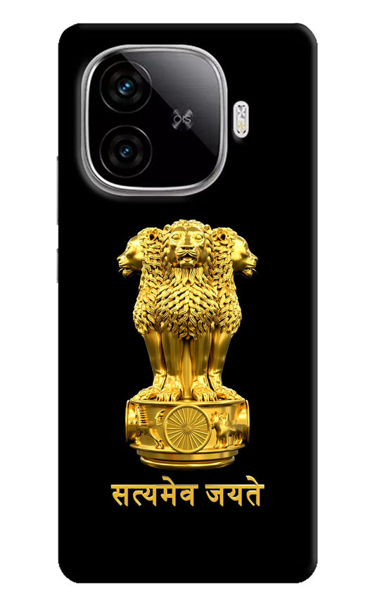 Satyamev Jayate Golden iQOO Neo 10R 5G Back Cover