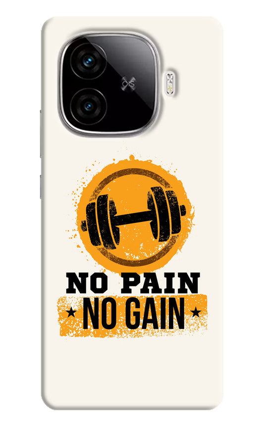 No Pain No Gain iQOO Neo 10R 5G Back Cover
