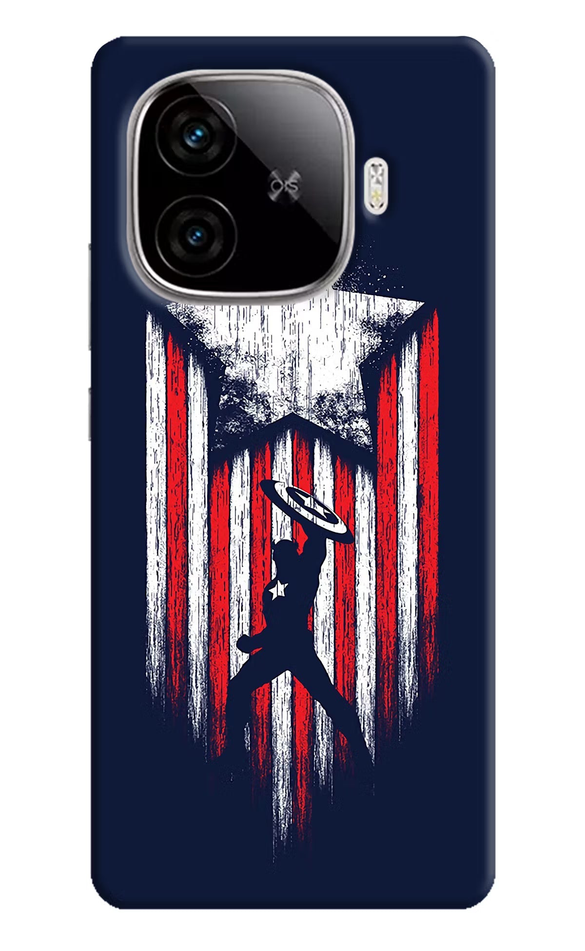 Captain America Marvel Art iQOO Neo 10R 5G Back Cover