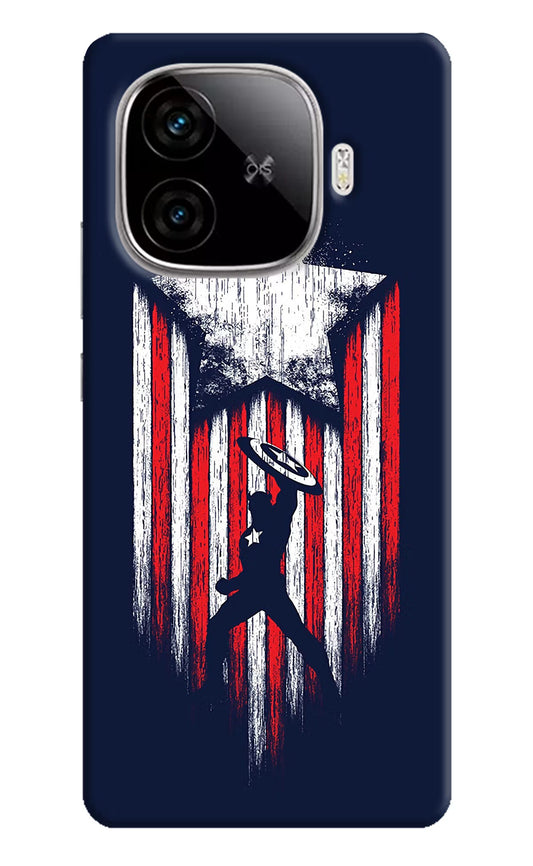 Captain America Marvel Art iQOO Neo 10R 5G Back Cover