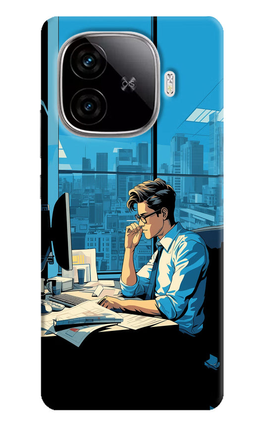 Focused Hustler (AI Generated) iQOO Neo 10R 5G Back Cover