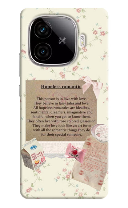 Hopeless Romantic iQOO Neo 10R 5G Back Cover