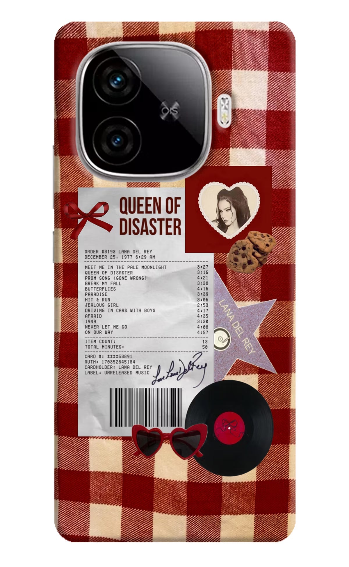 Queen of Disaster iQOO Neo 10R 5G Back Cover