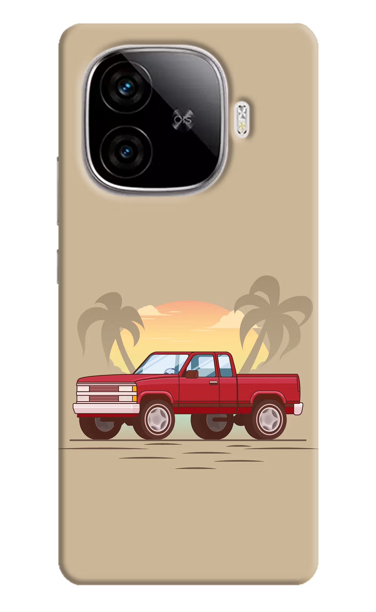 Desert Classic Drive iQOO Neo 10R 5G Back Cover