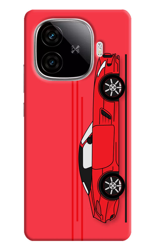 Red Velocity iQOO Neo 10R 5G Back Cover