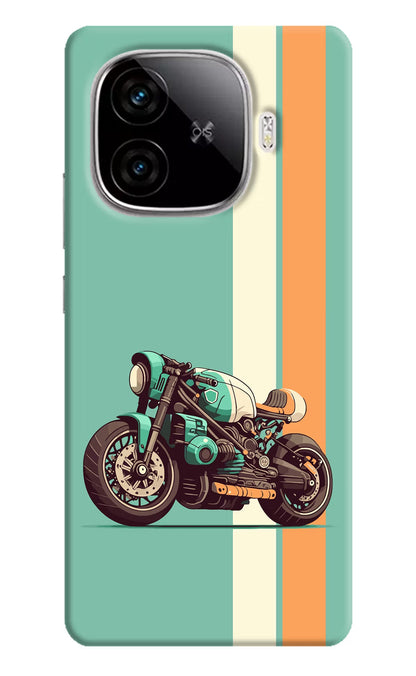 Striped Moto Drift iQOO Neo 10R 5G Back Cover