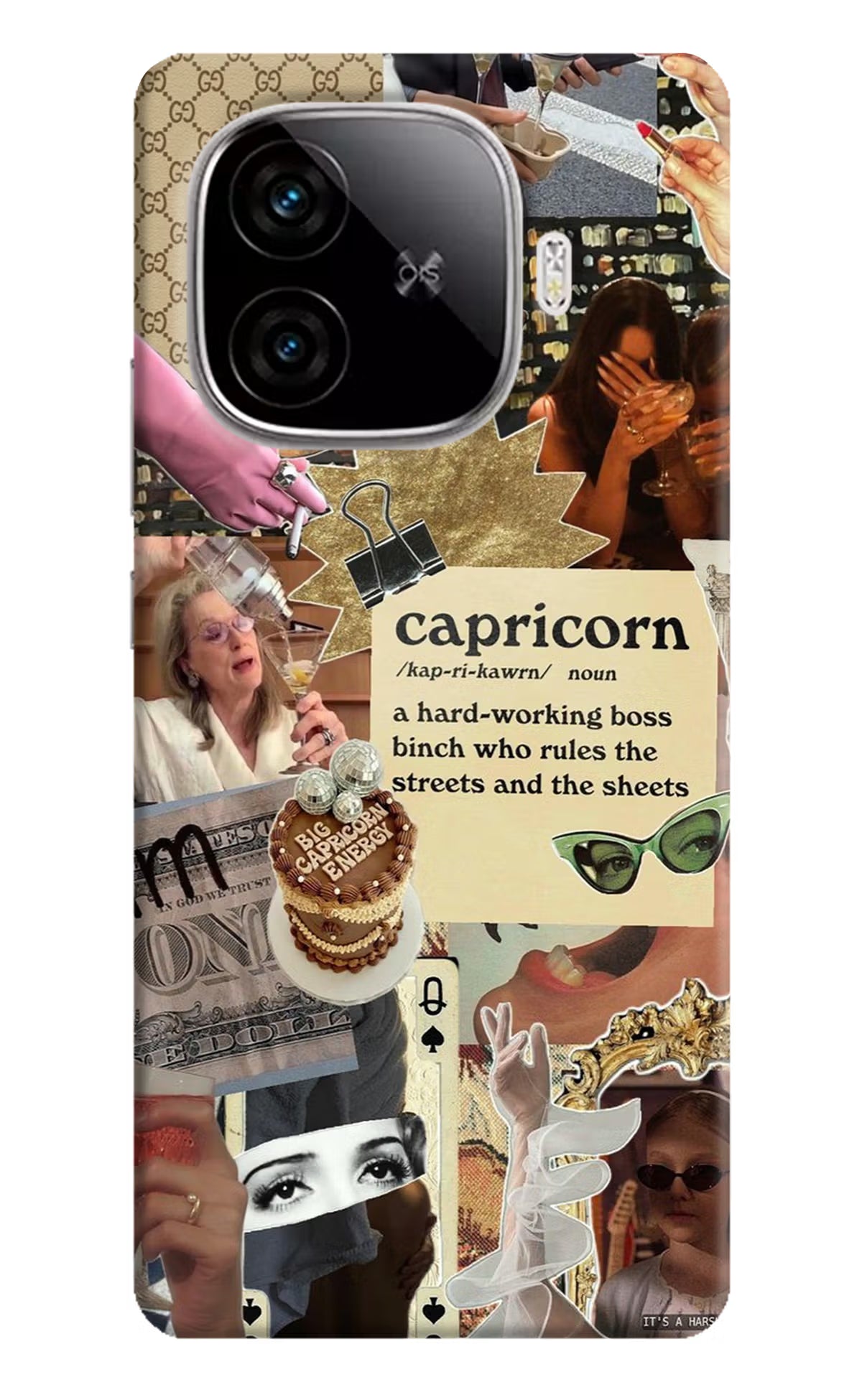 Capricorn Zodiac iQOO Neo 10R 5G Back Cover