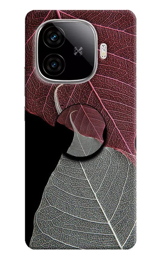 Leaf Pattern iQOO Neo 10R 5G Pop Case