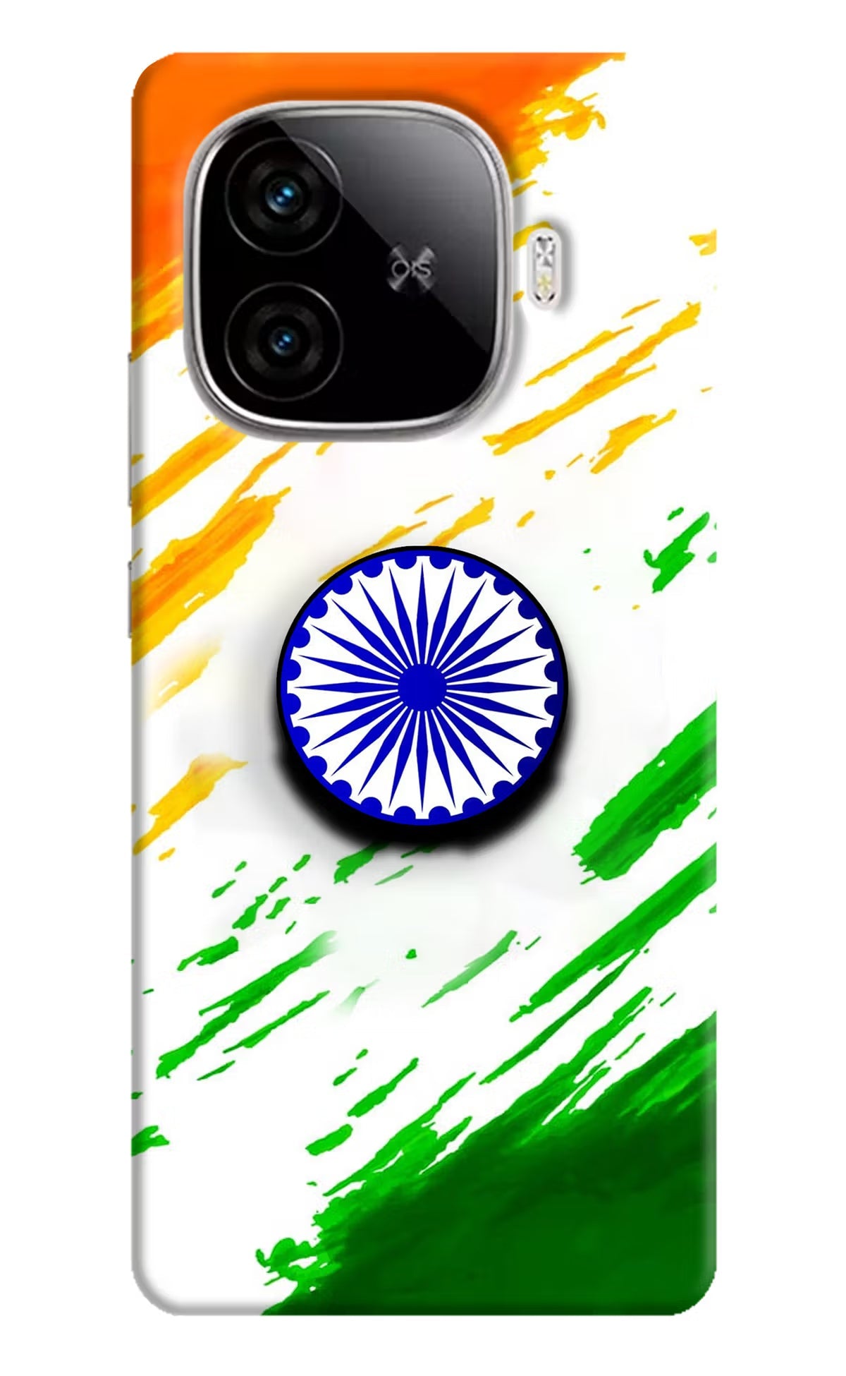 Indian Flag Ashoka Chakra iQOO Neo 10R 5G Pop Case