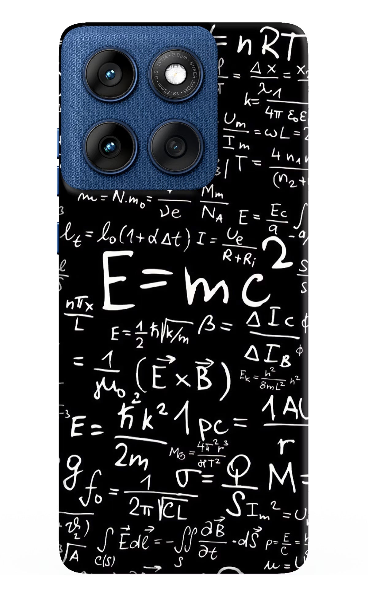 Physics Formula Moto Edge 60 Back Cover