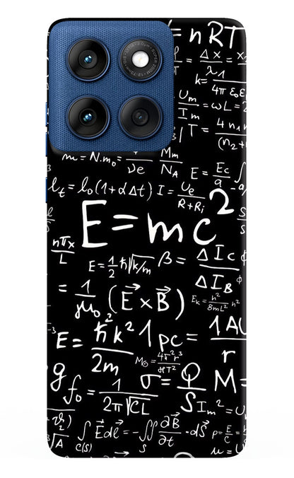 Physics Formula Moto Edge 60 Back Cover