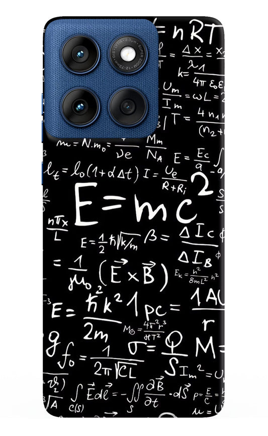 Physics Formula Moto Edge 60 Back Cover