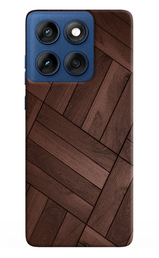 Wooden Texture Design Moto Edge 60 Back Cover