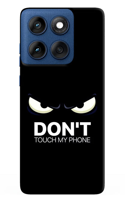 Don'T Touch My Phone Moto Edge 60 Back Cover
