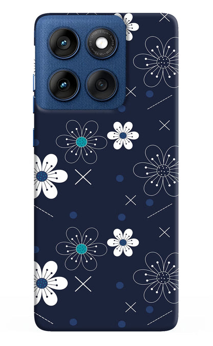 Flowers Moto Edge 60 Back Cover