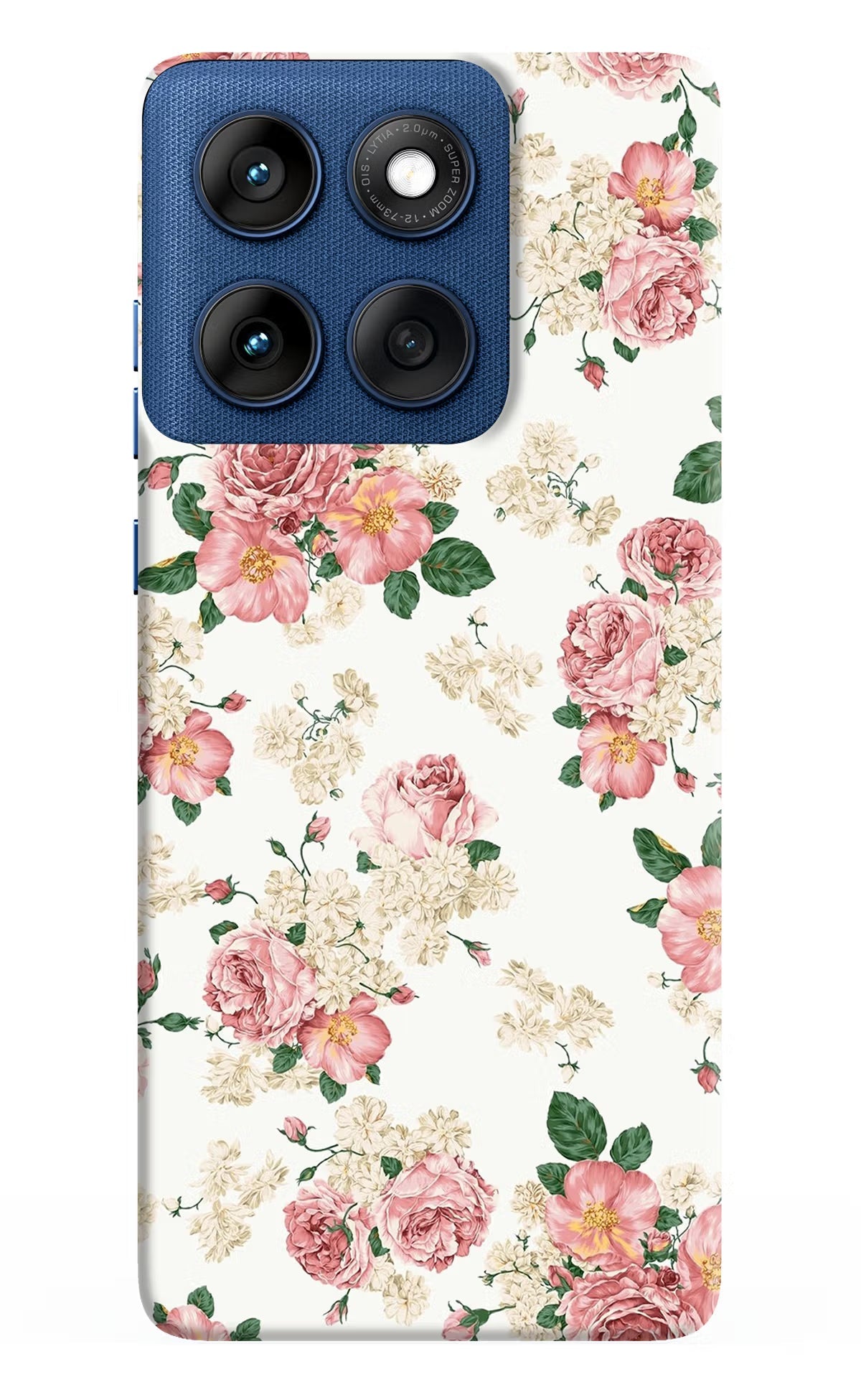 Flowers Moto Edge 60 Back Cover