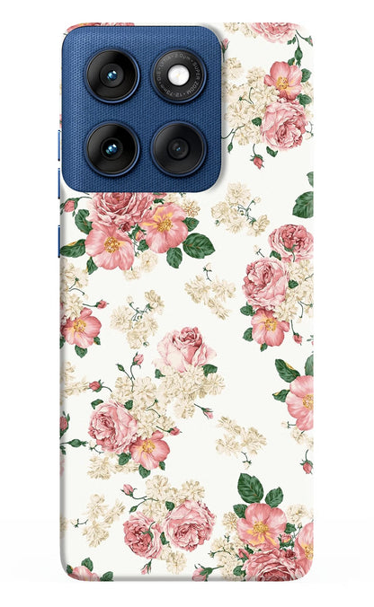 Flowers Moto Edge 60 Back Cover