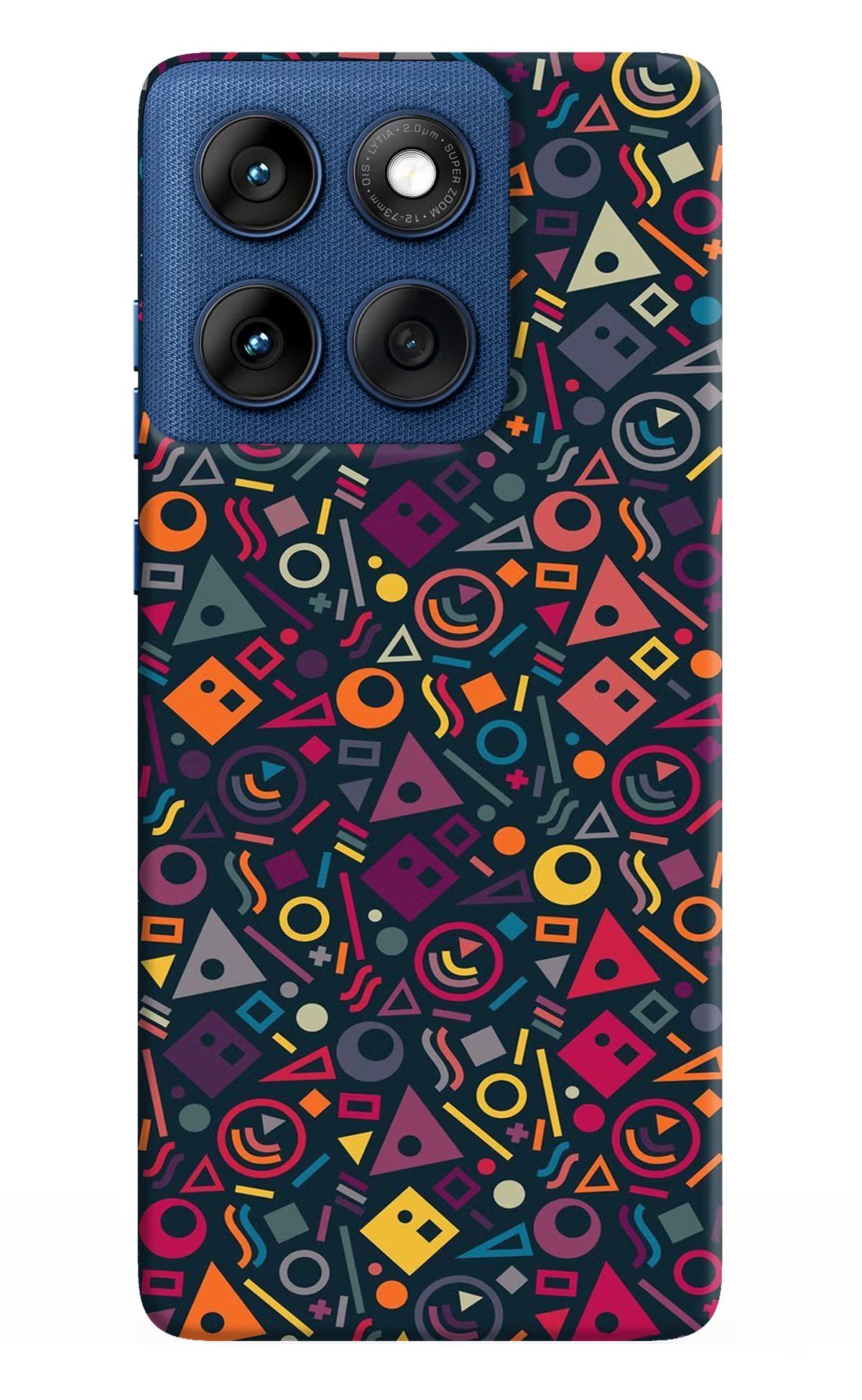 Geometric Abstract Moto Edge 60 Back Cover