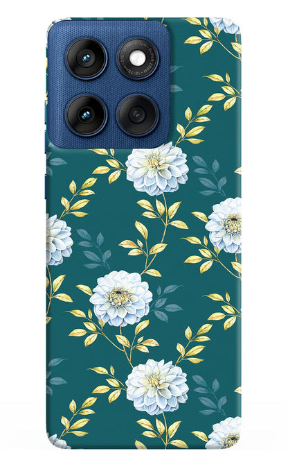Flowers Moto Edge 60 Back Cover