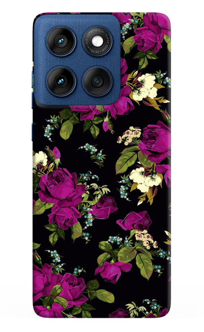Flowers Moto Edge 60 Back Cover