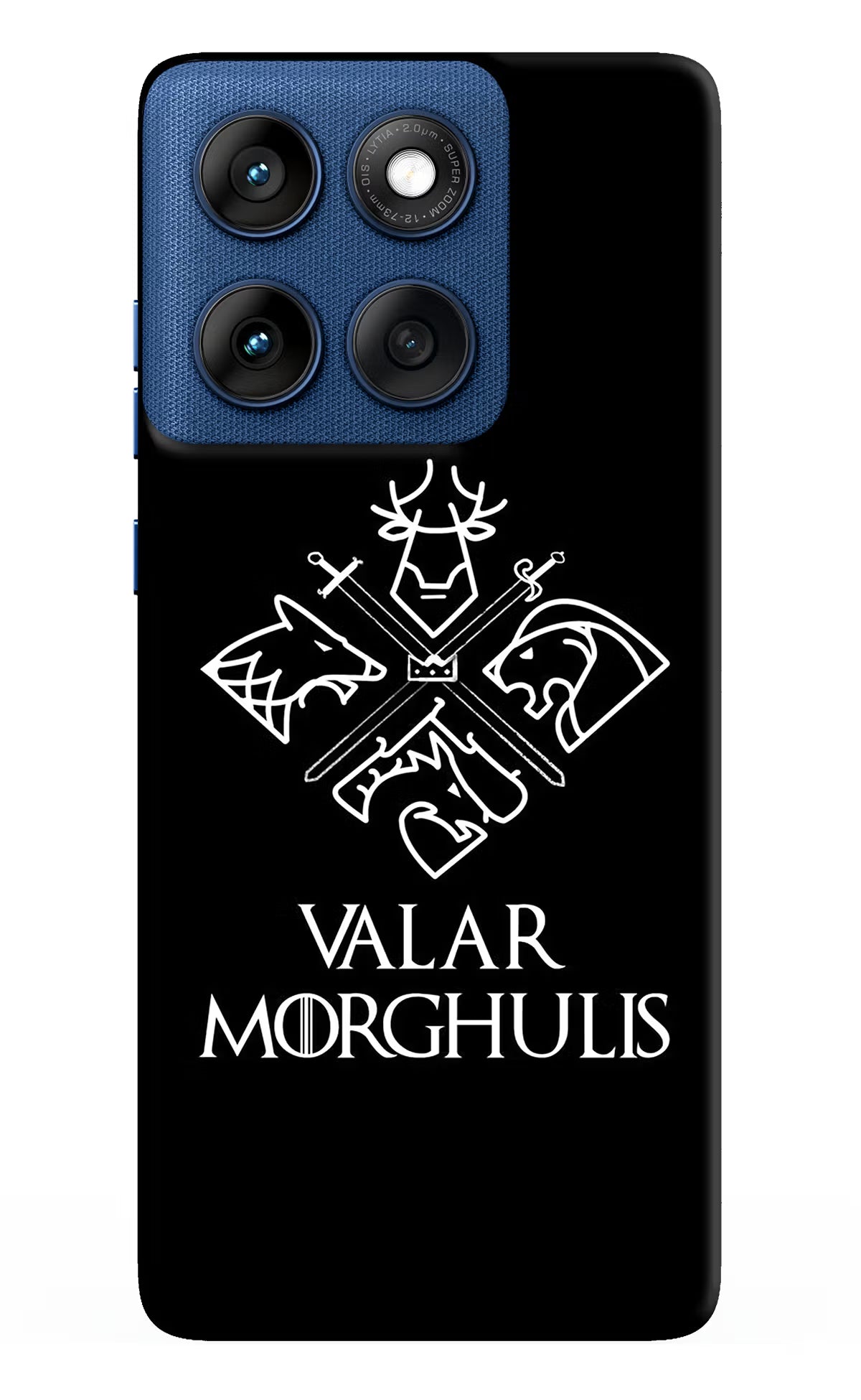 Valar Morghulis | Game Of Thrones Moto Edge 60 Back Cover