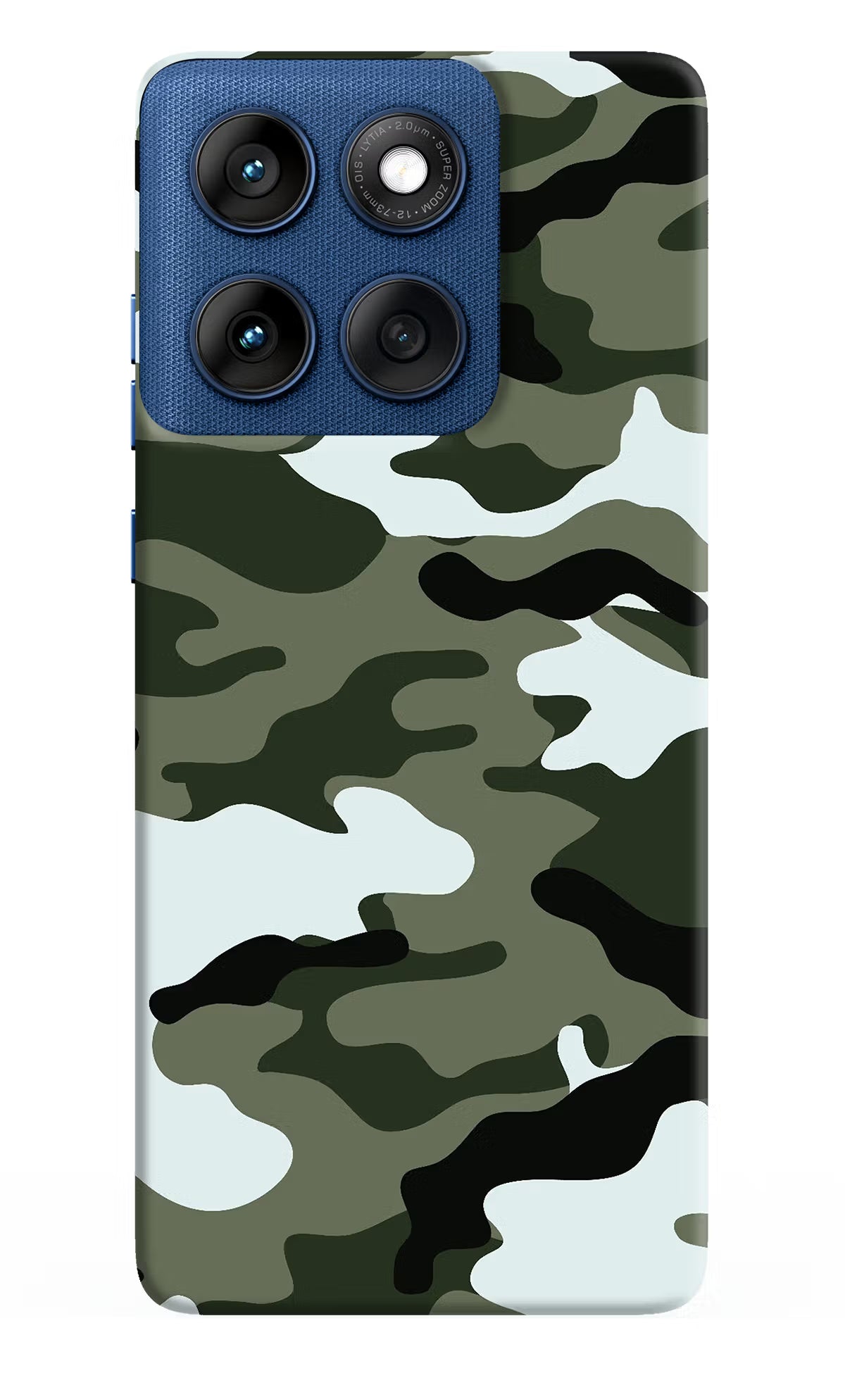 Camouflage Moto Edge 60 Back Cover