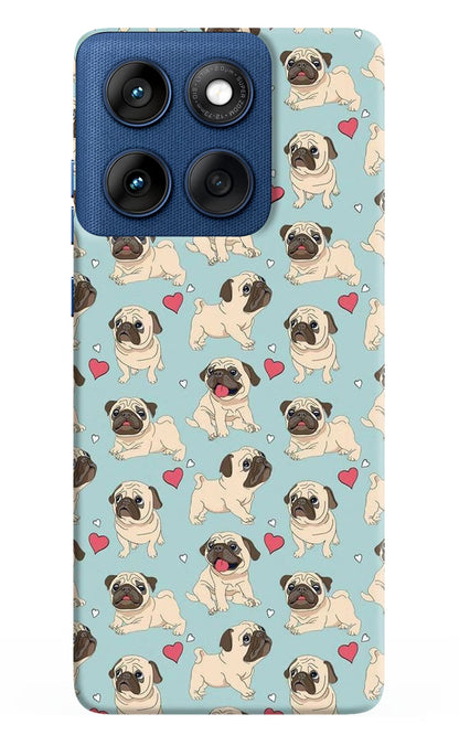 Pug Dog Moto Edge 60 Back Cover