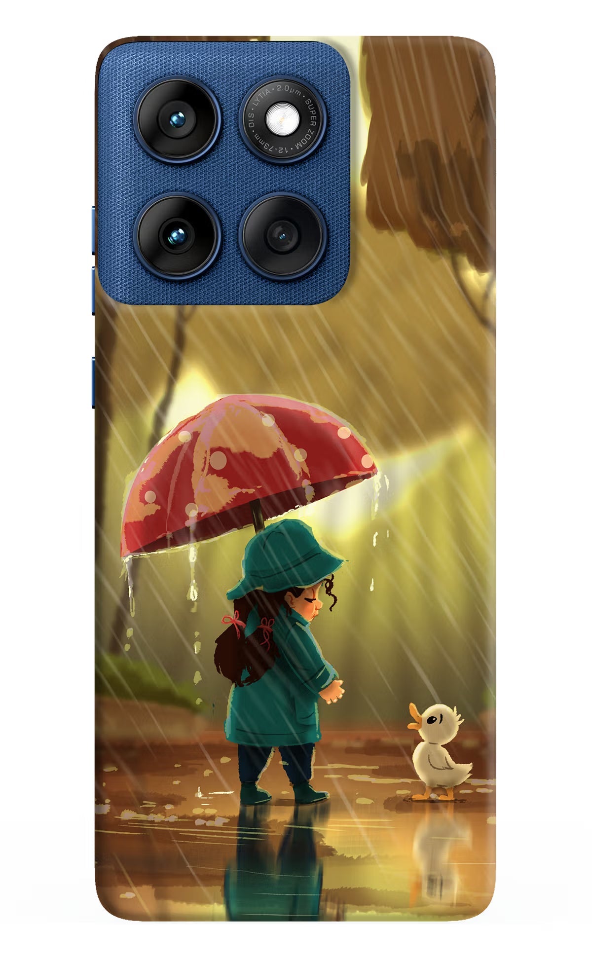 Rainy Day Moto Edge 60 Back Cover