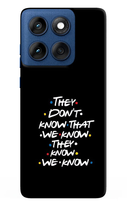 FRIENDS Dialogue Moto Edge 60 Back Cover