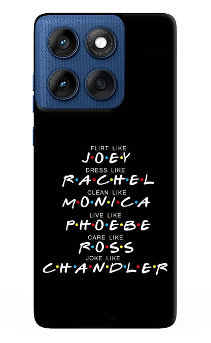FRIENDS Character Moto Edge 60 Back Cover