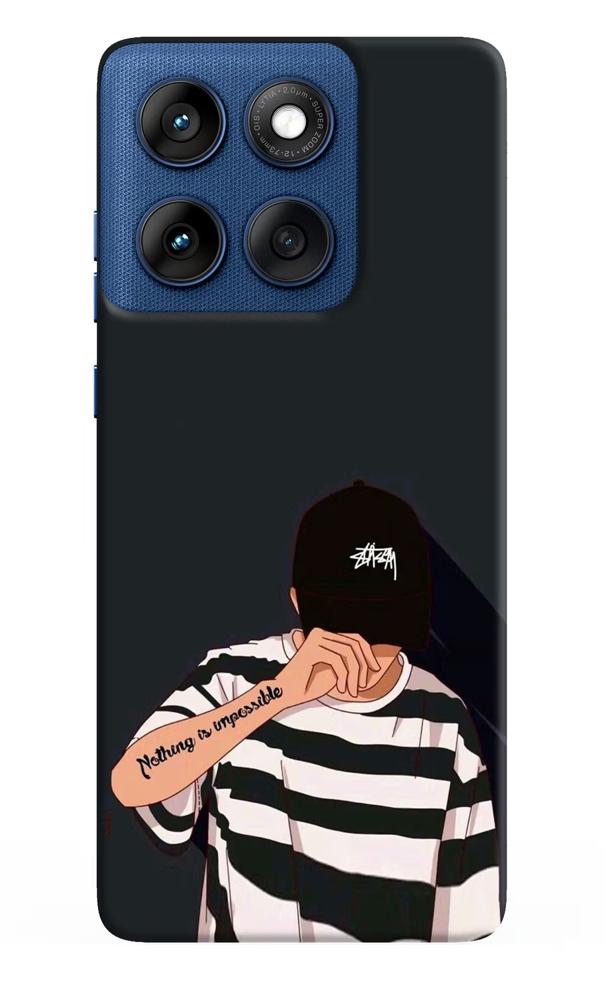 Aesthetic Boy Moto Edge 60 Back Cover