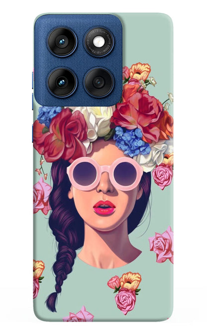 Pretty Girl Moto Edge 60 Back Cover