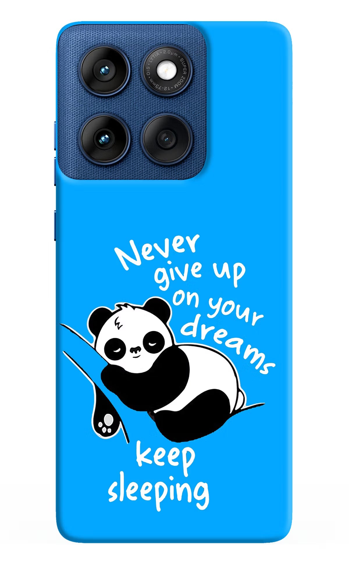 Keep Sleeping Moto Edge 60 Back Cover