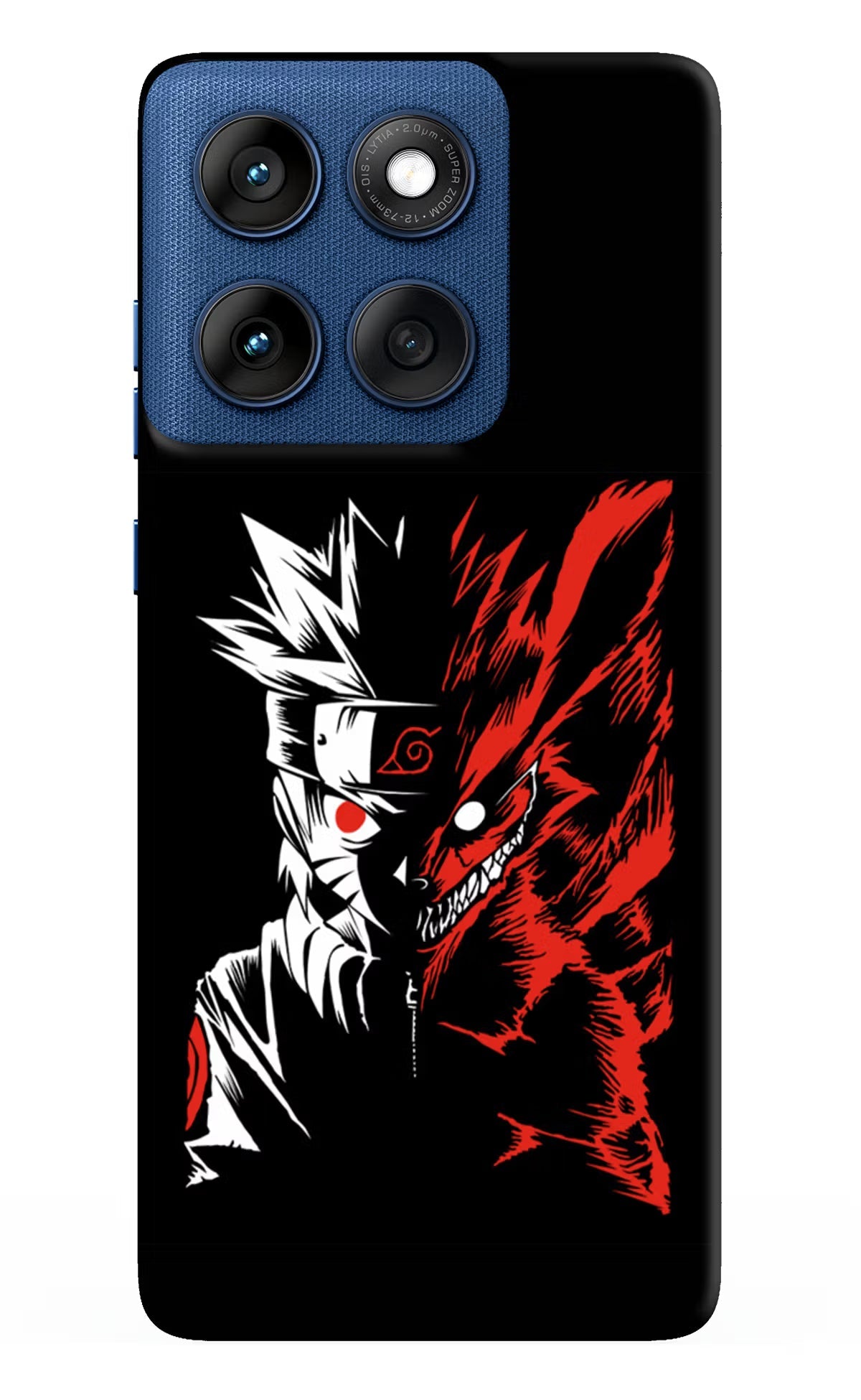 Naruto Two Face Moto Edge 60 Back Cover