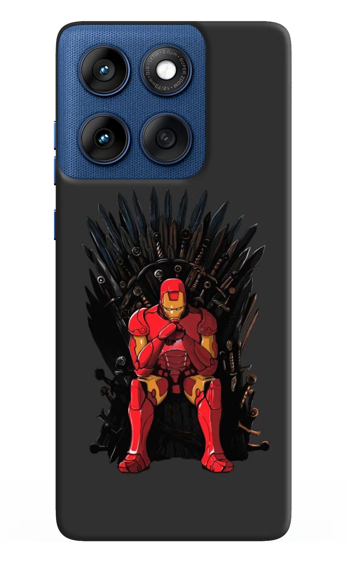 Ironman Throne Moto Edge 60 Back Cover