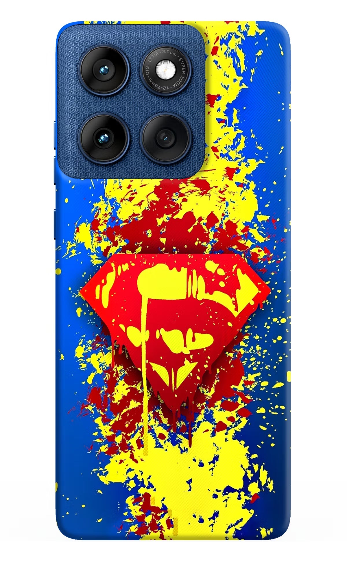 Superman logo Moto Edge 60 Back Cover