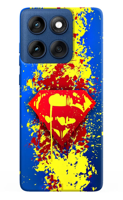 Superman logo Moto Edge 60 Back Cover